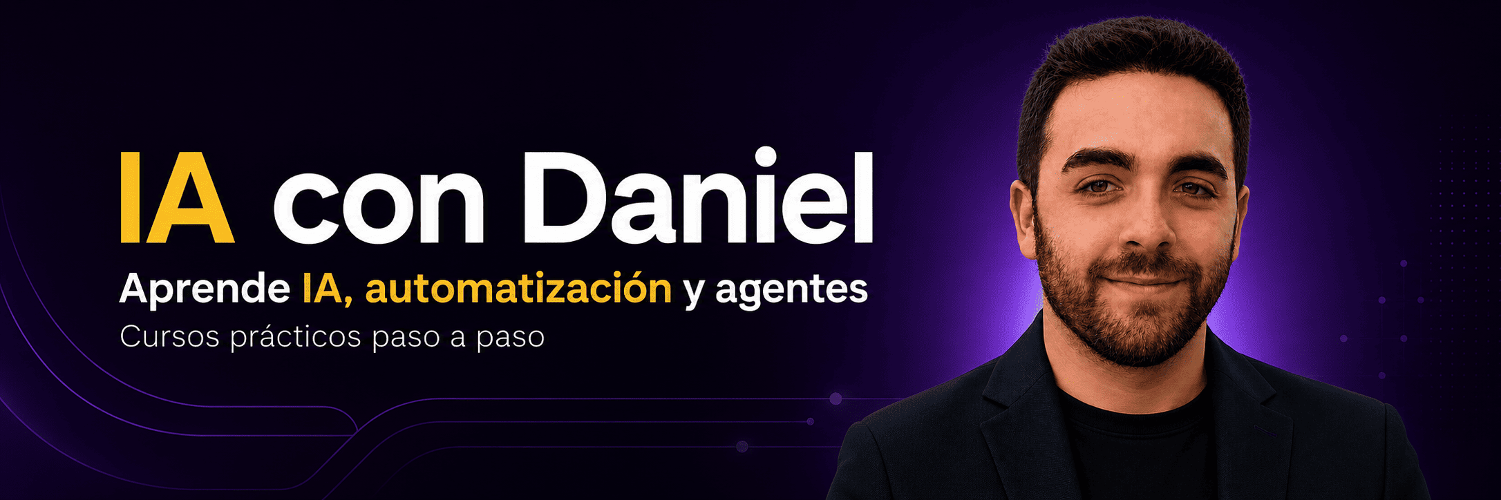 Daniel García, creador de IA con Daniel